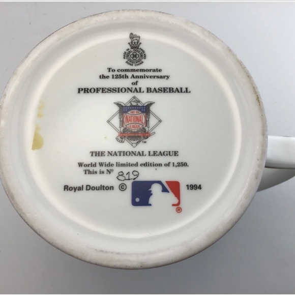 National League Beer Tankard Royal Doulton Tankard 281 of 1250 Original Box - Picture 5 of 10